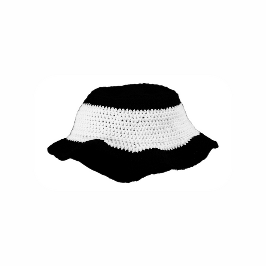 Black and White Bucket Hat